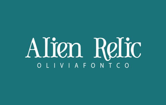 Alien Relic: A Handwritten Font with a Romantic and Creative Edge