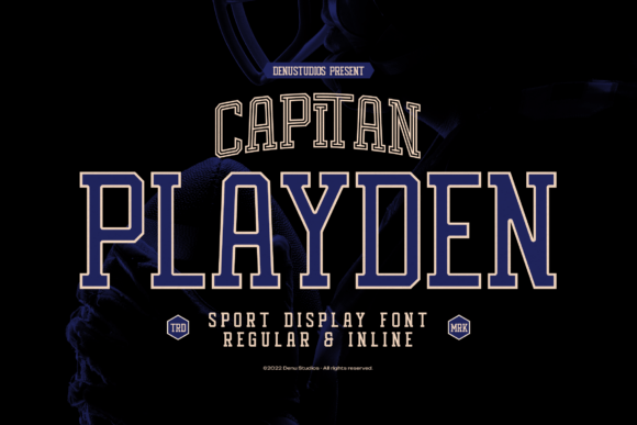 Capitan Playden: A Bold Font for a Bold Vibe