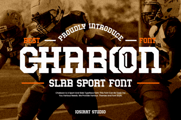 Chaboon: The Bold Slab Sport Font That’s Reshaping Visual Identity in Sports and Beyond