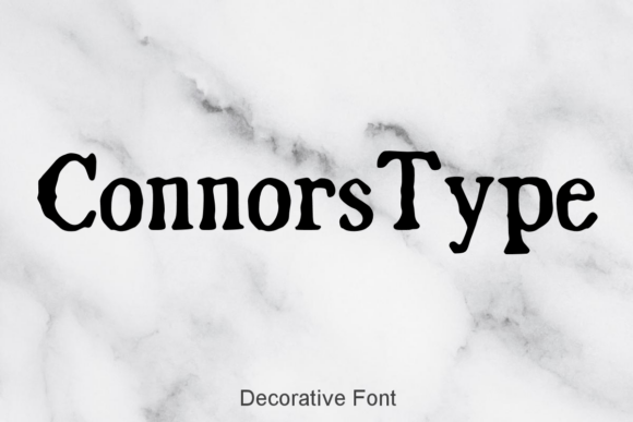 Connorstype: A Whimsical Font with Typewriter Charm and Modern Elegance