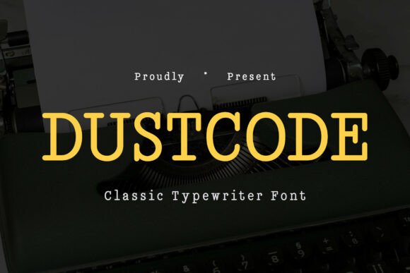 Dustcode: A Modern Twist on Classic Typewriter Typography