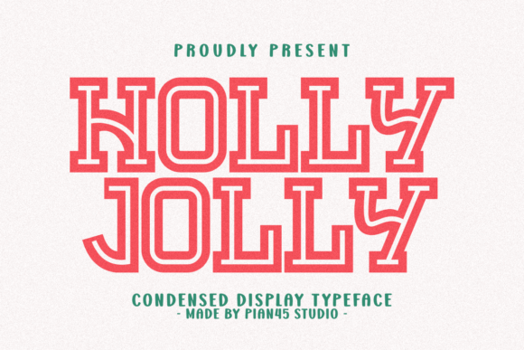 Holly Jolly: A Festive Typeface That Brings Joy to Your Designs