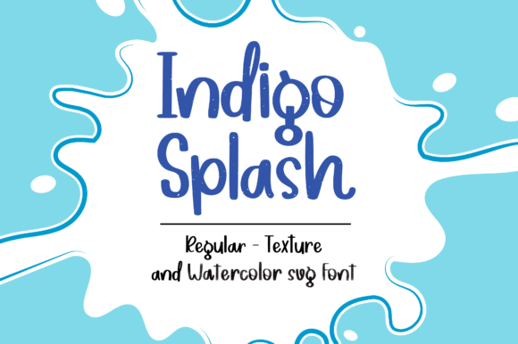 Indigosplash: A Handwritten Font Set with Personality