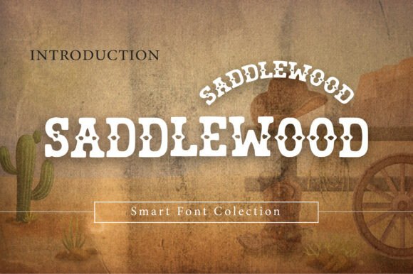 Saddlewood: A Bold, Rustic Typeface for Authentic Design