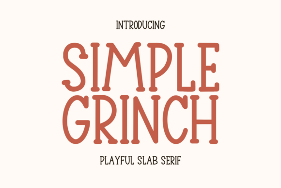 Simple Grinch Font for Creative Projects